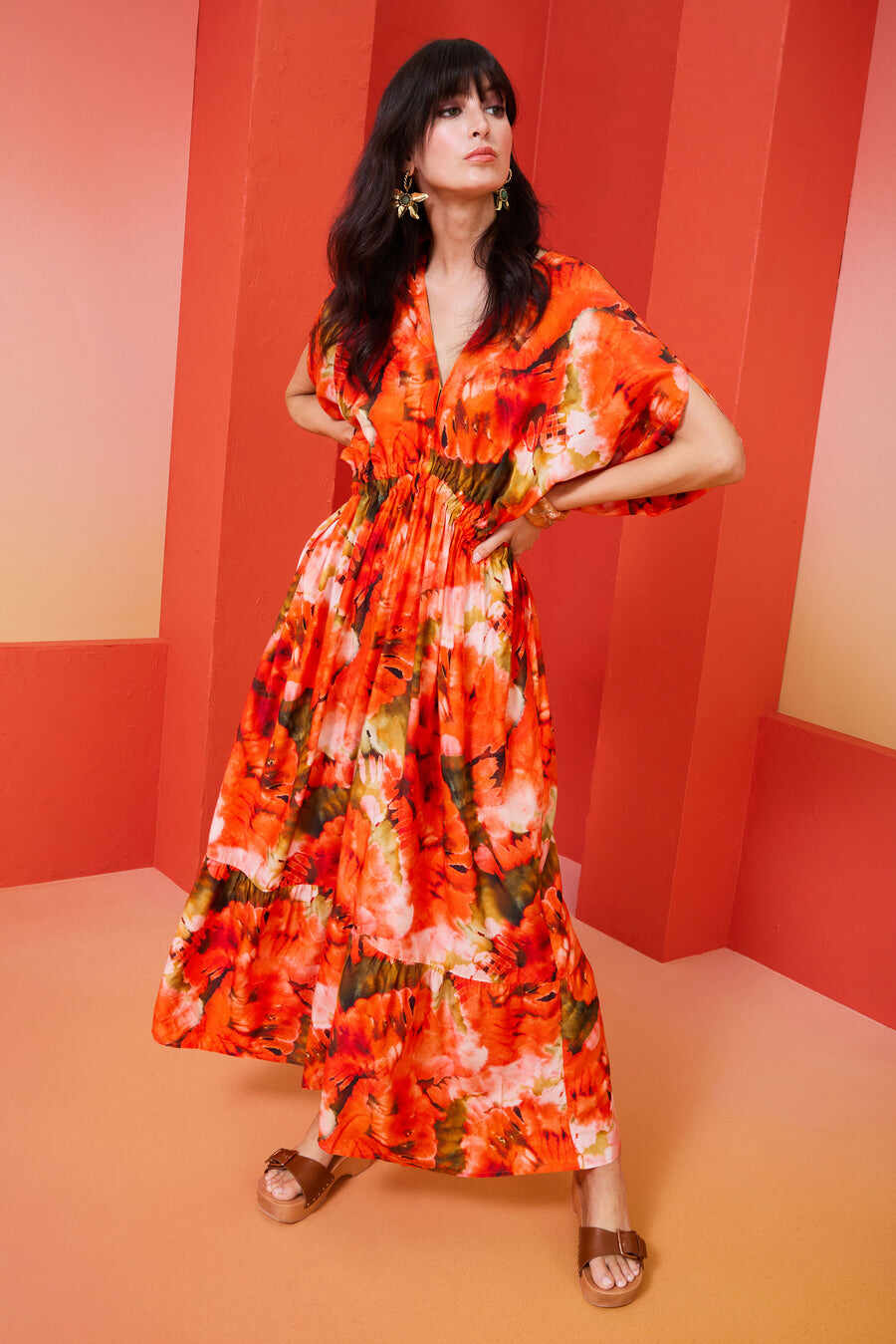 Venus Caftan Shell Fan